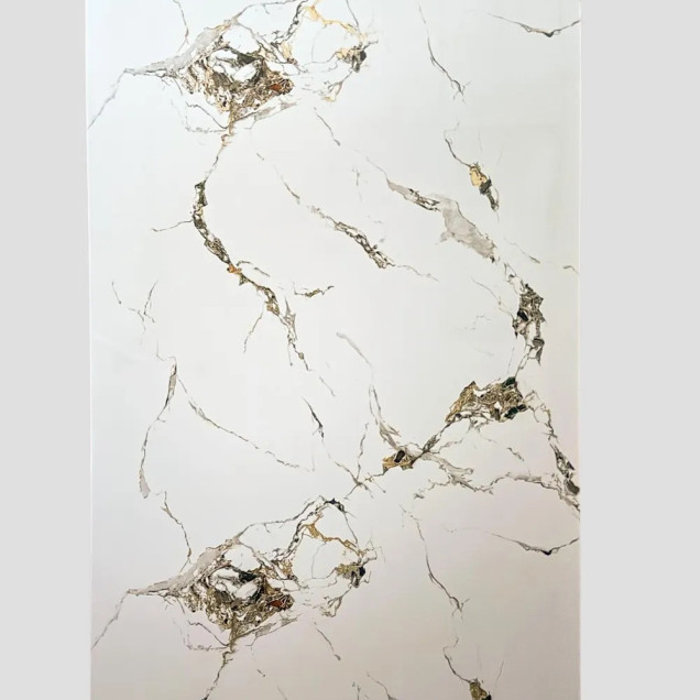 Panou PVC cu efect de marmură Capraia Gold