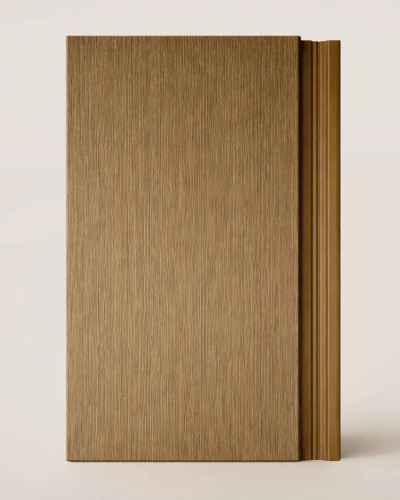 Panou fațadă Carlos, Teak, 290x17.4 cm, Lamelio
