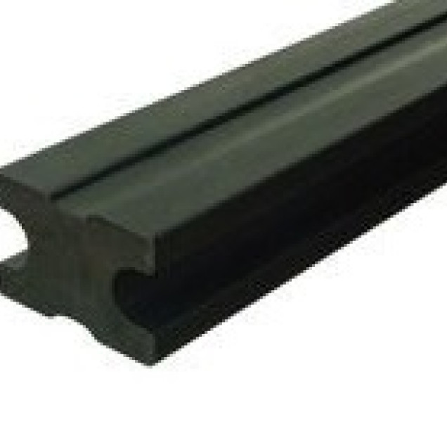 Underlay WPC, Negru, 4x3 cm, Lamelio