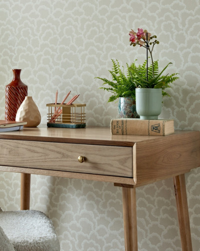 Stratus, Natural, 1838 Wallcoverings, 5.3mp / rola
