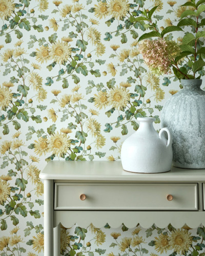 Charlotte, Primrose, 1838 Wallcoverings, 5.3mp / rola