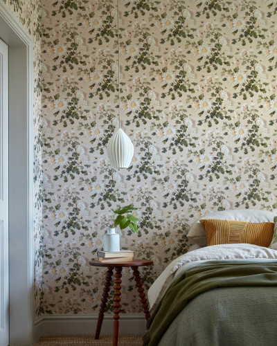 Charlotte, Apricot, 1838 Wallcoverings, 5.3mp / rola