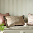 Silk Stripe, Metallic, 1838 Wallcoverings, 5.3mp / rola