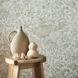 Palmette, Natural, 1838 Wallcoverings, 5.3mp / rola