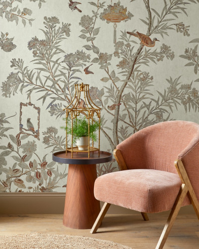 Moor Park, Oyster, 1838 Wallcoverings, set 4 panouri / rola