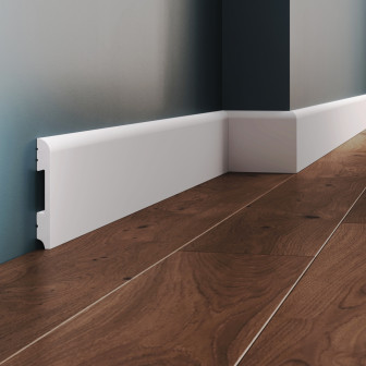 Plintă polimer rigid Allegria L8, 10 x 1.4 x 200 cm