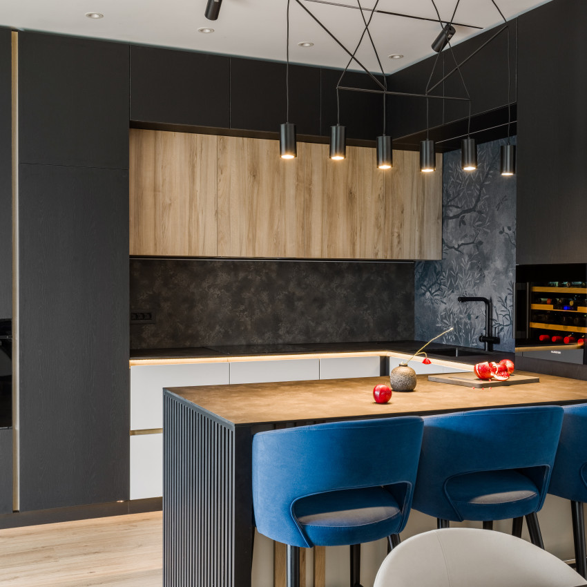 Tapet Olive Garden - design modern cu ramuri si frunze de maslin