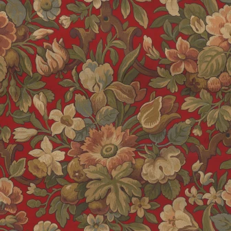 Tapet Vintage Garden cu model floral vintage